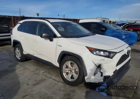 2020 Toyota Rav4 Hybrid Le из США, поврежденный, VIN JTMLWRFV8LD062715